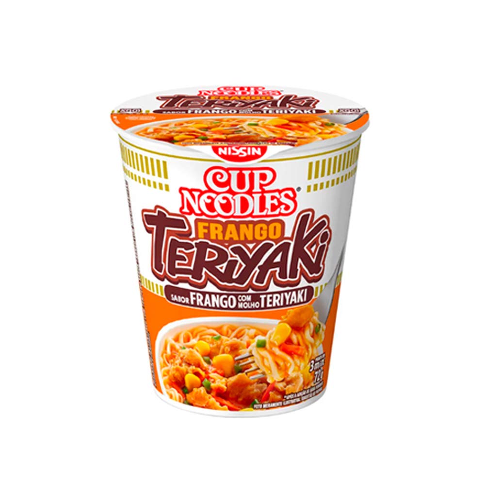 ★ヒロシ様★/チャイニーズタイガー/Cup&Saucer/ Cup Noodles Sabor Frango Teriyaki Nissin 72g | Amazon.com.br